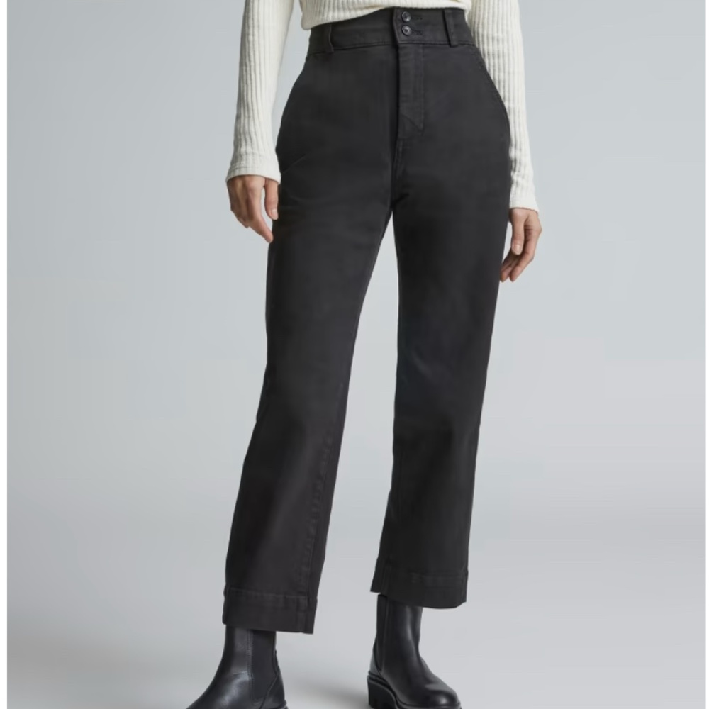 The Organic Straight-Leg Pant